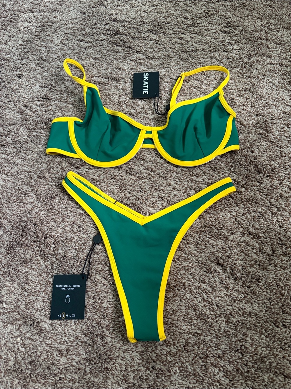 skatie scout dual tone bikini